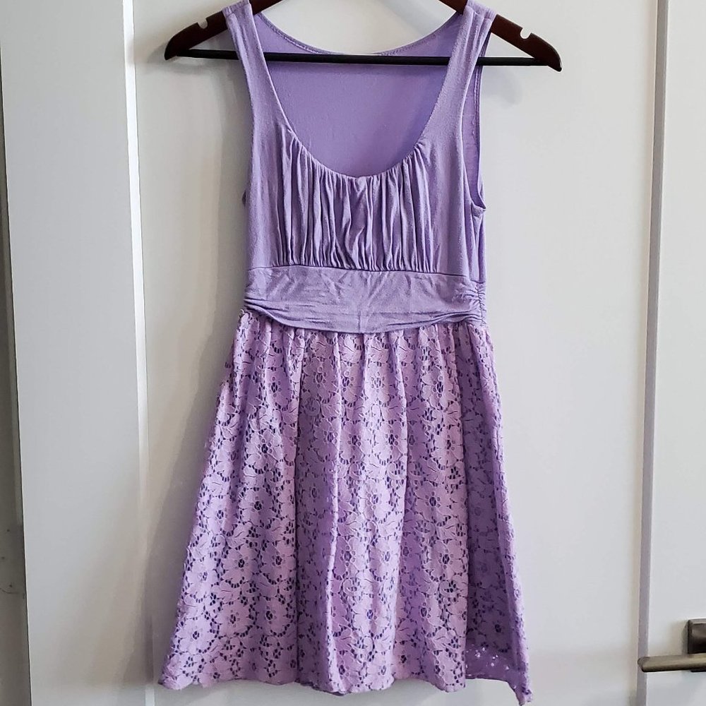 lavender dress from modcloth